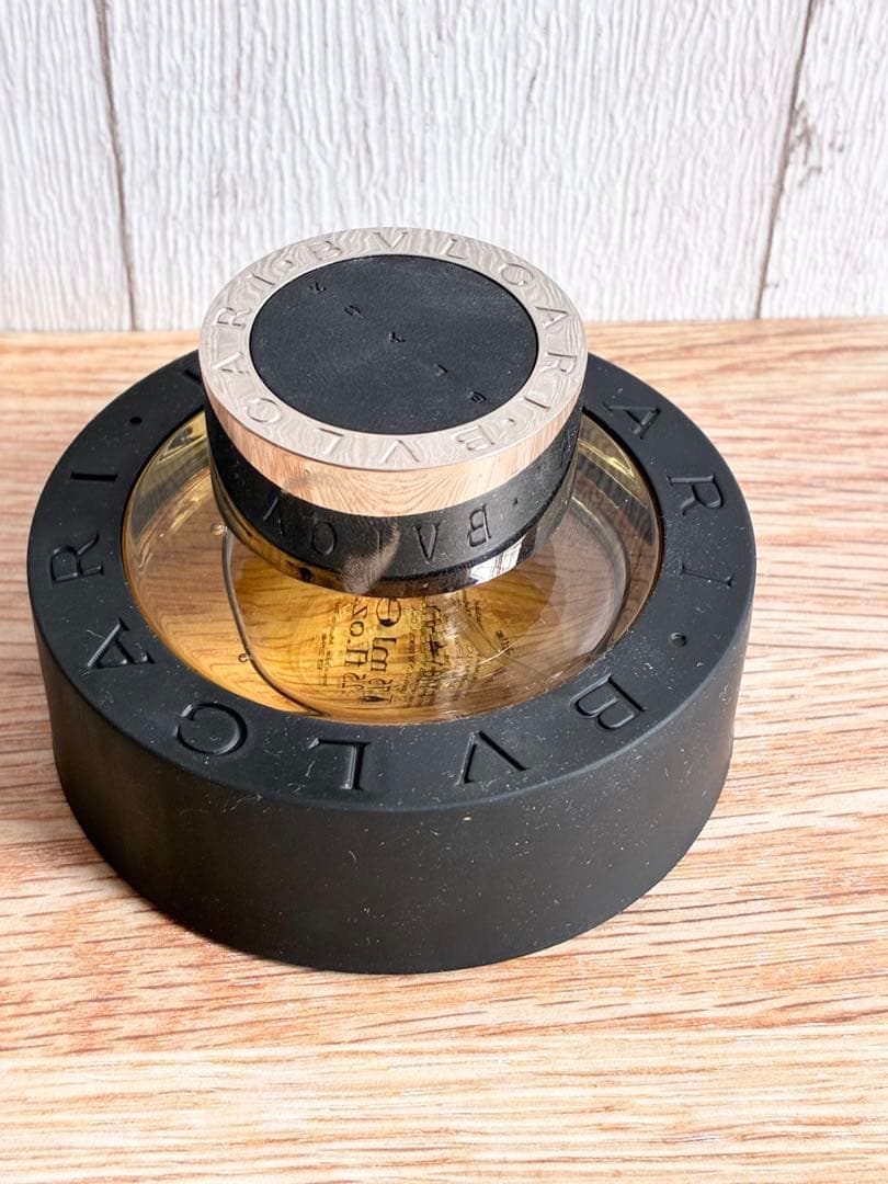 【日本語表記あり】廃盤品 ブルガリ ブラック オードトワレ／75mL 美品