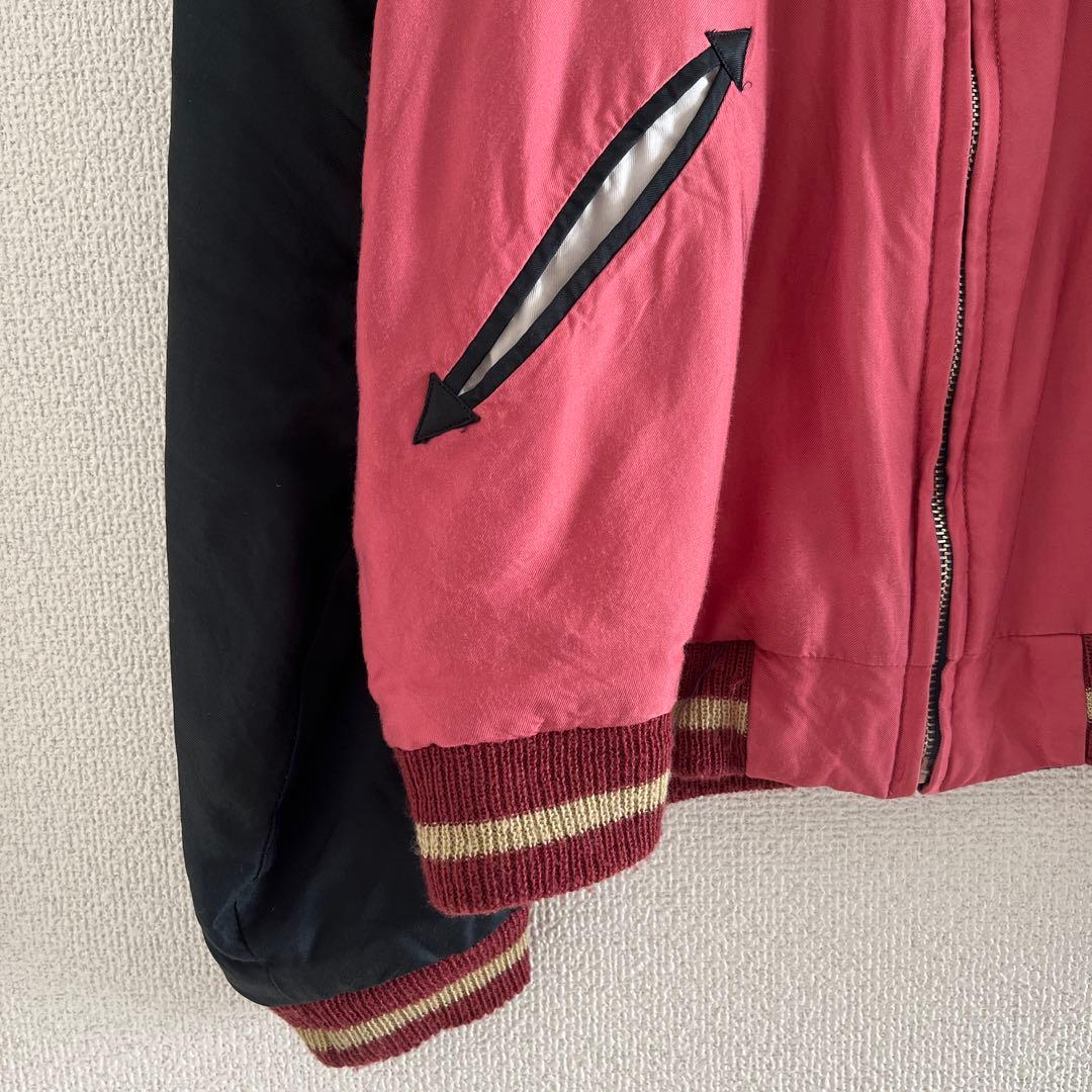 テーラー東洋 レア スカジャン リバーシブル 龍 富士山 舞子 笹虎 刺繍