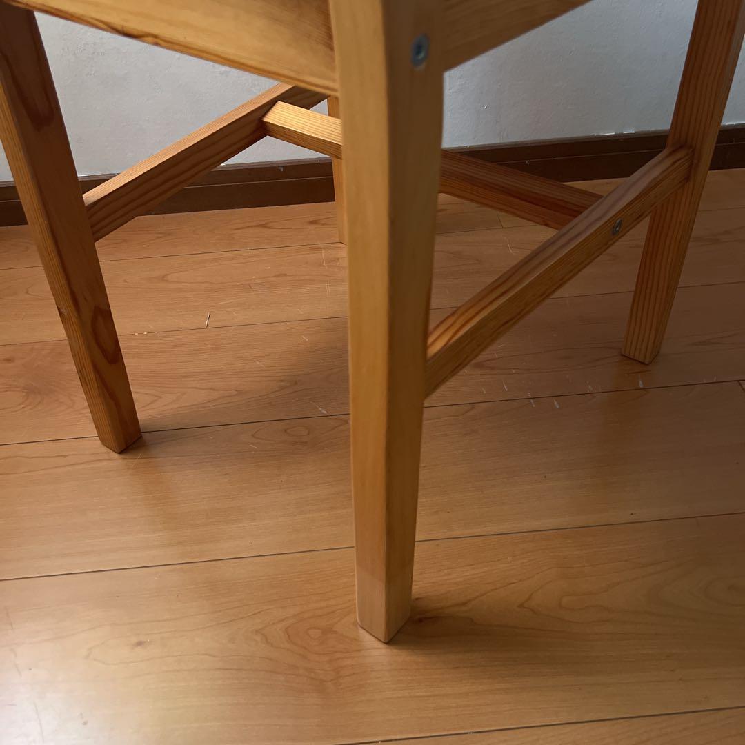 タマリビング　パイン集成材 木製椅子 ナチュラルウッド