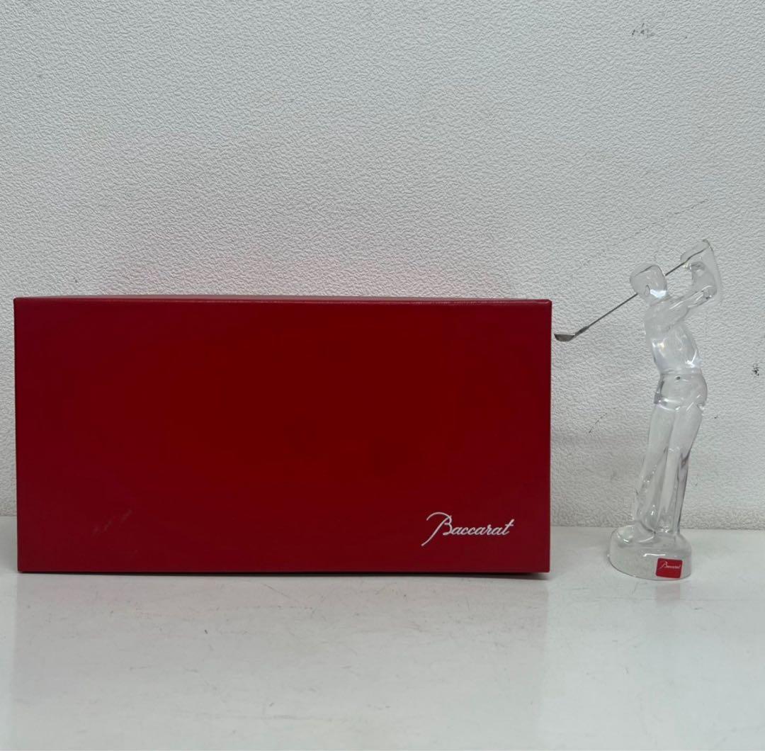 バカラ Baccarat ゴルフ スイング ショット ポーズ 置物