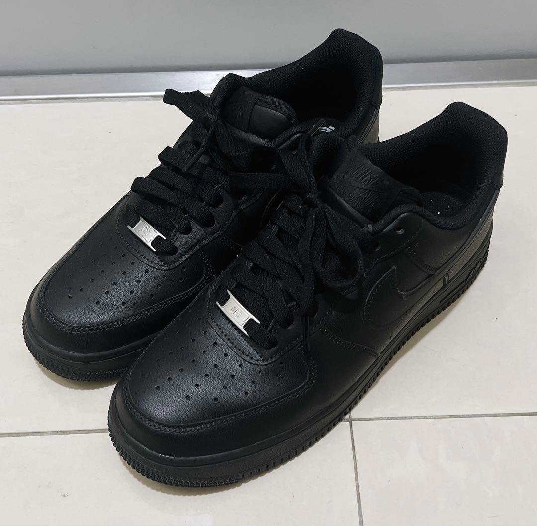 ナイキ NIKE エアフォース ワン 26.5cm ブラック AIR FORCE