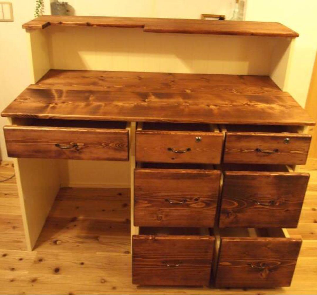 レジカウンター★ハンドメイド家具★店舗用★勉強机★オーダー可能