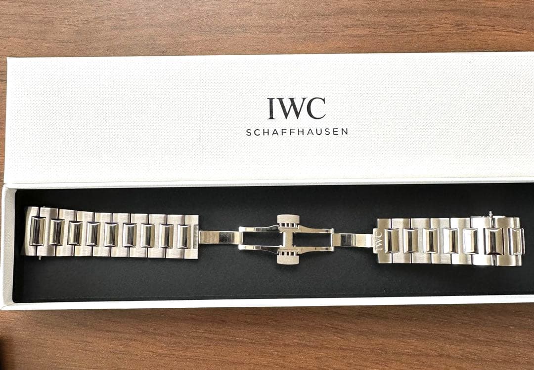 【IWC ポルトギーゼ オートマティック40】純正メタルブレス　ステンレスベルト