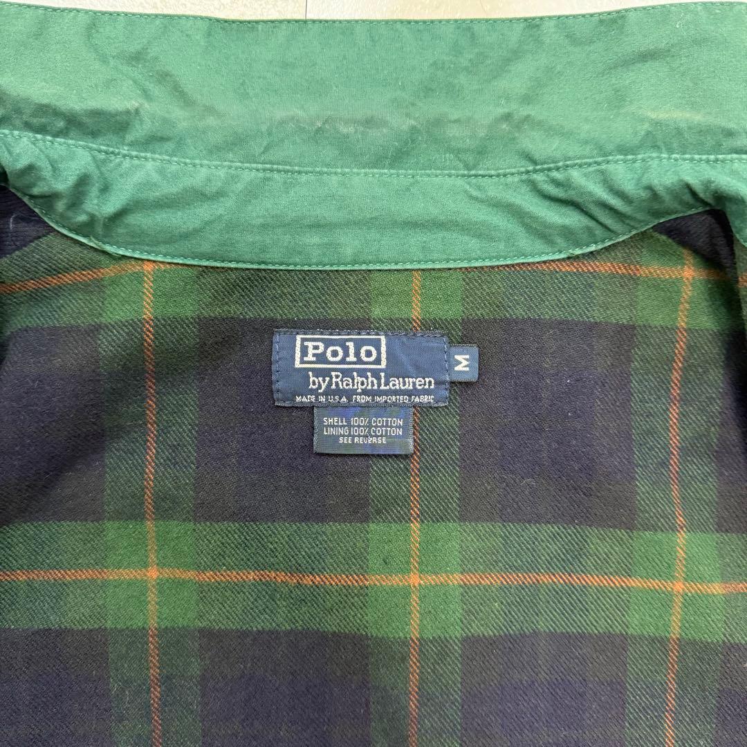 ポロ ラルフローレン USA製 スウィングトップ 裏地付き M
