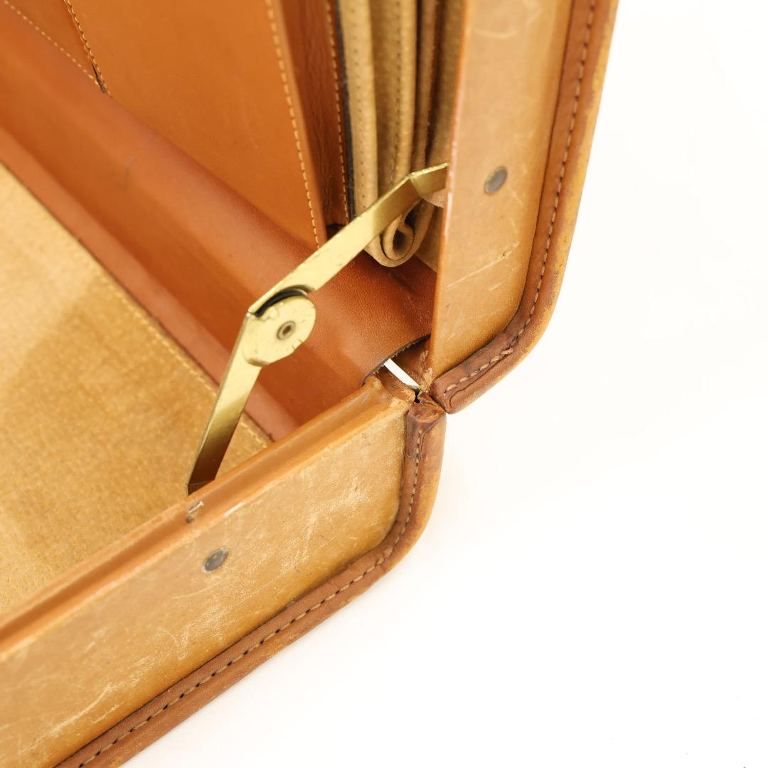 ヴィンテージ COACH コーチ 本革 レザー アンティーク トランクケース