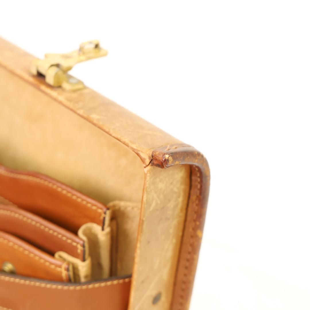 ヴィンテージ COACH コーチ 本革 レザー アンティーク トランクケース