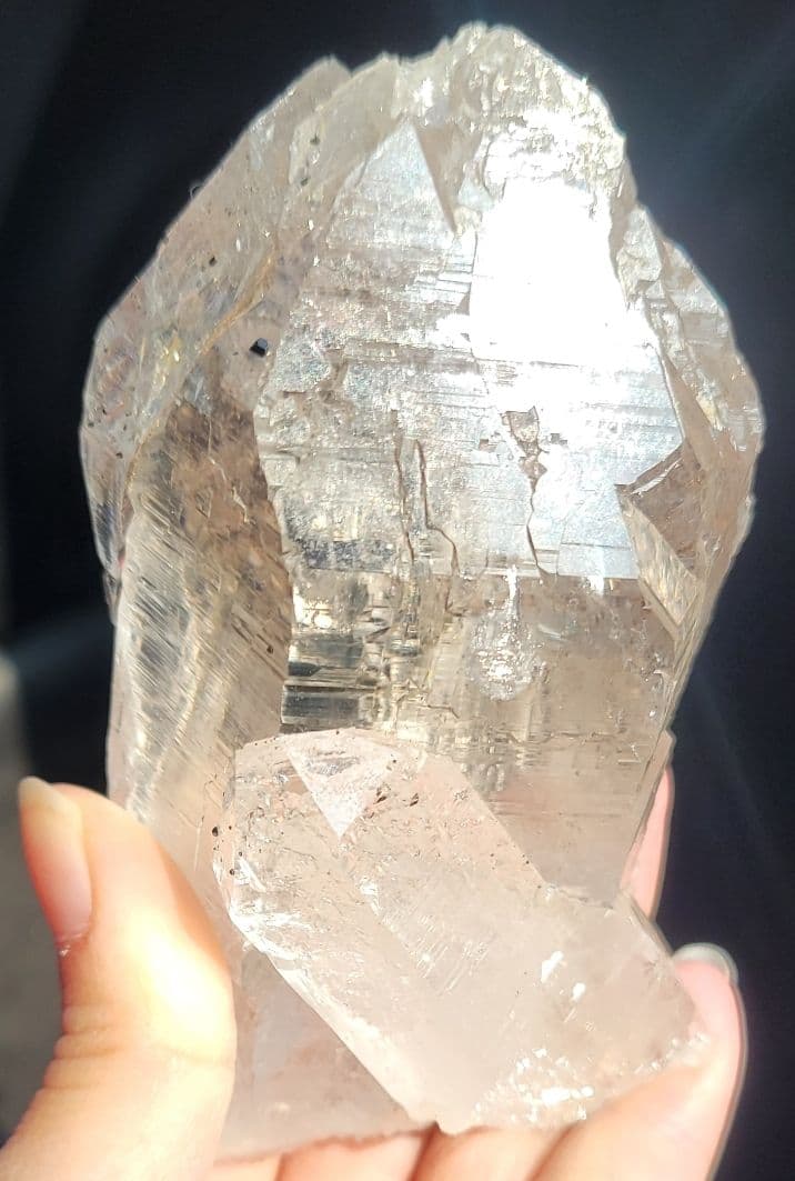 ！ヒマラヤ原石！透明感抜群！パワーストーンレコードキーパーネパール産