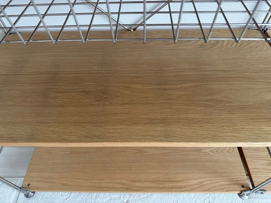 無印良品　ステンレスユニットシェルフ