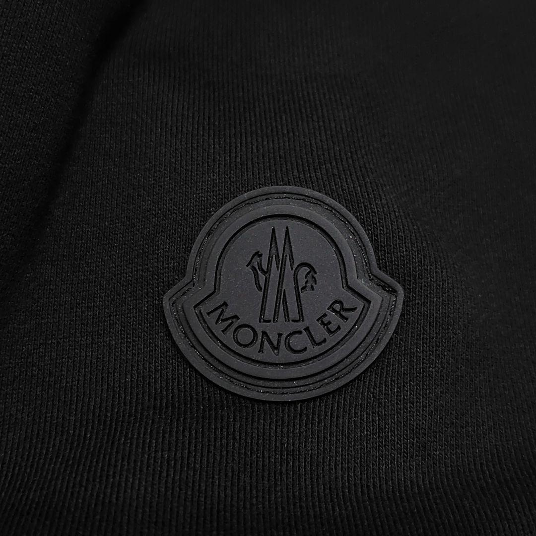 モンクレール Maglia Cardigan ジップアップパーカー 黒 M