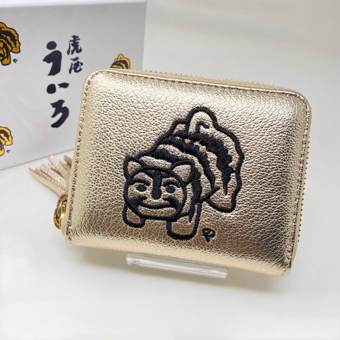 虎屋ういろ perche ear ジャバラ二つ折り財布 ゴールド イア ういろ