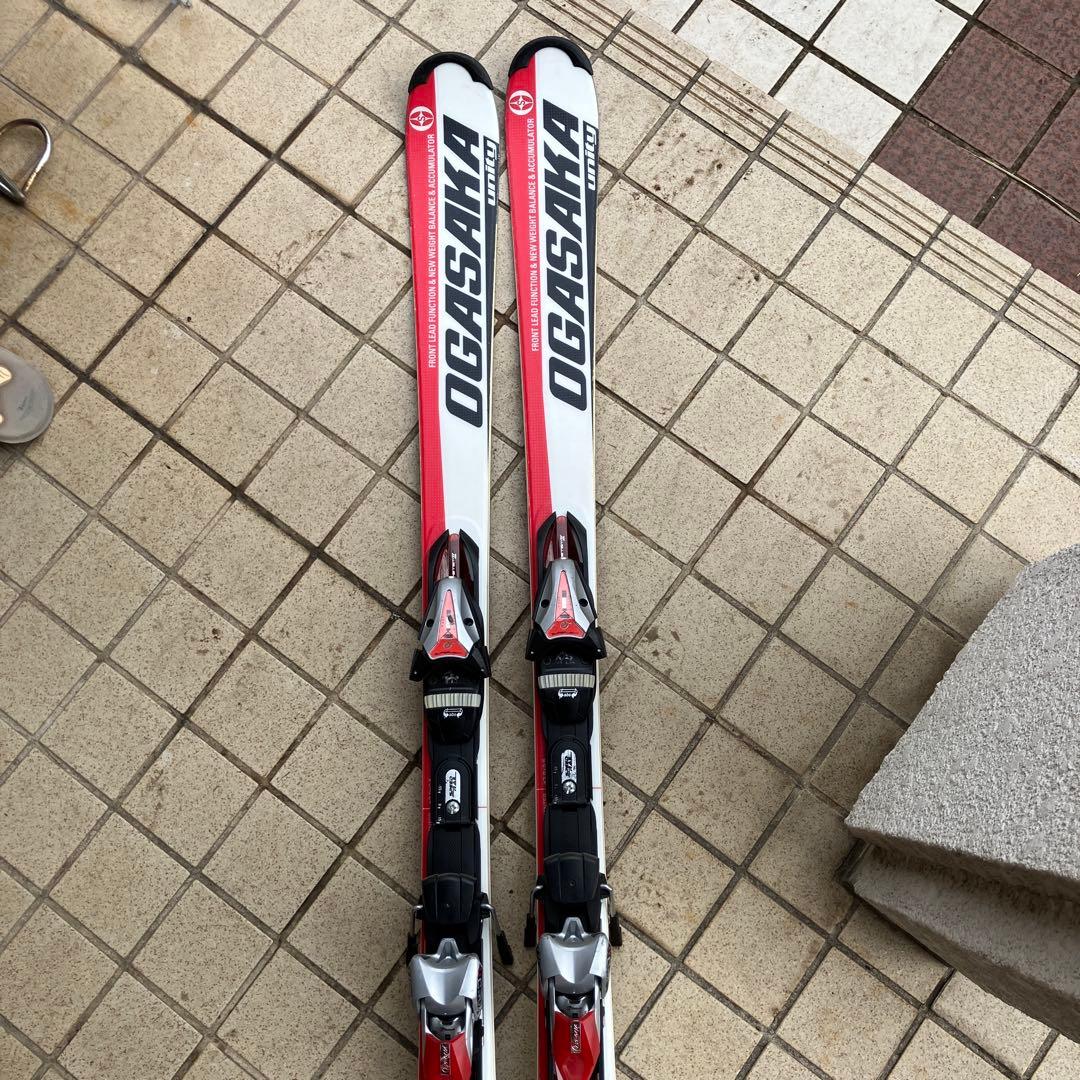 OGASAKA unity スキー板 レッド/ホワイト