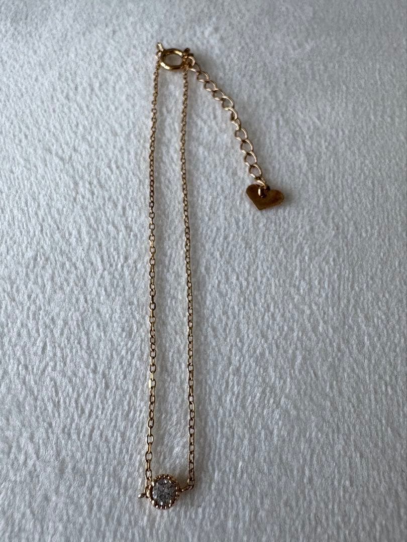 ツツミ　ジュエリー　一粒ダイヤ　ブレスレット