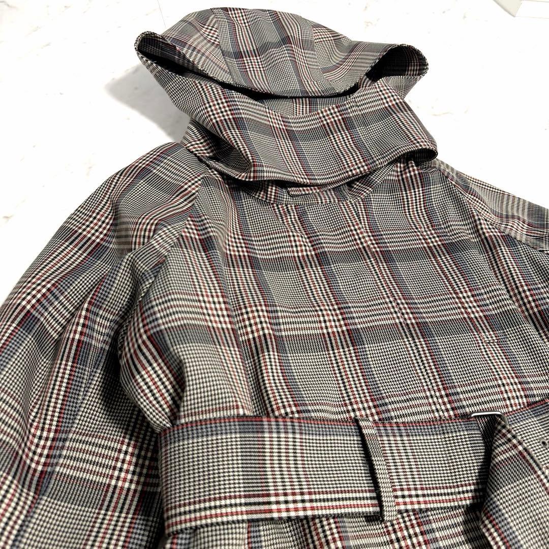 【未使用✨️】アルアバイル ライナー付き チェック フード コート 3way
