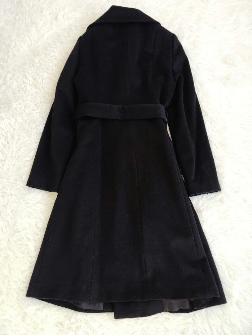 【美品】ANAYI アナイ ウールビッグカラーコート