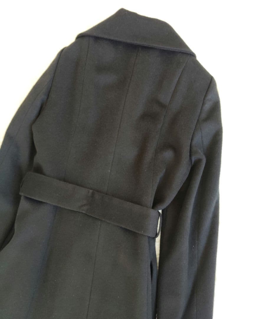 【美品】ANAYI アナイ ウールビッグカラーコート