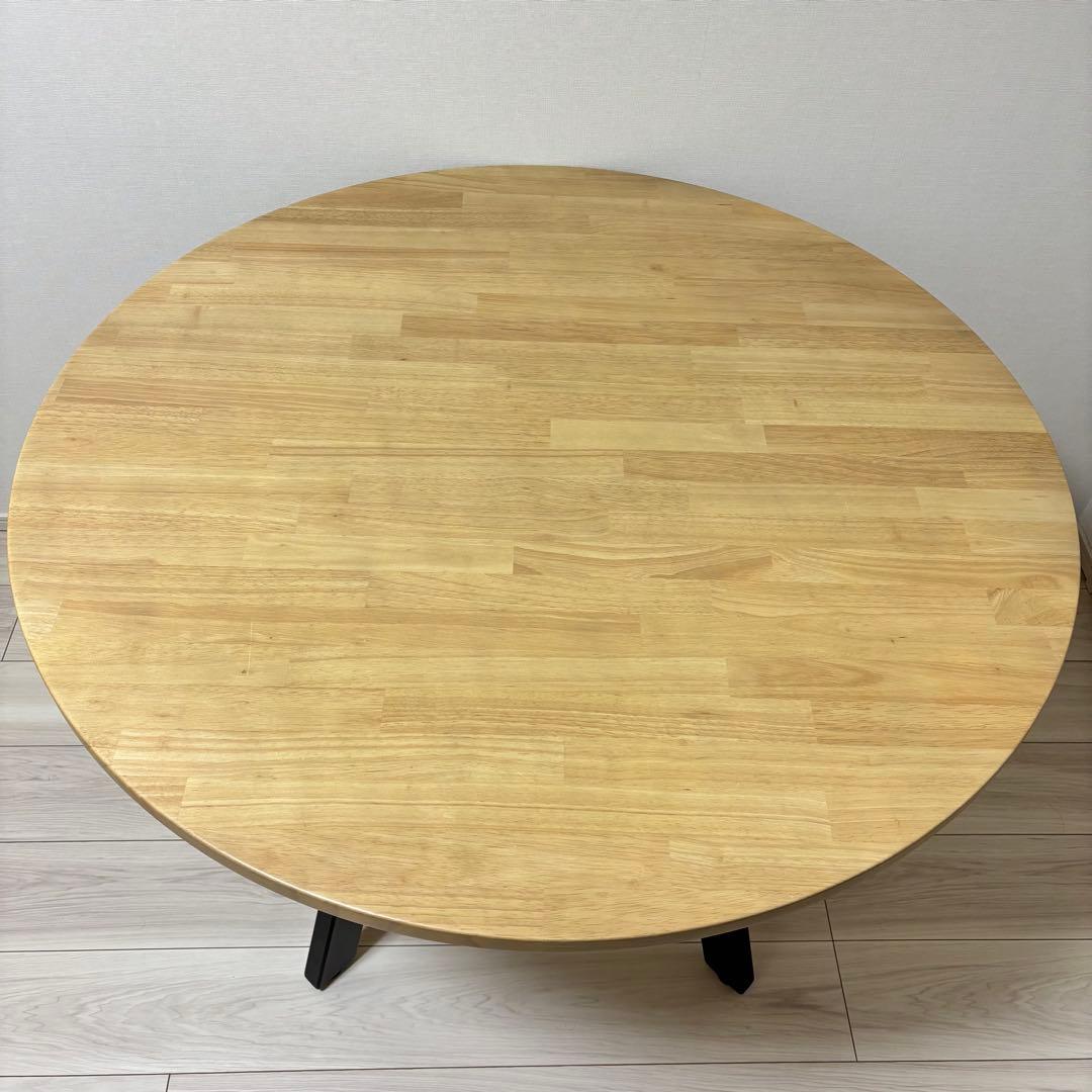 KANADEMONO かなでもの THE CAFE TABLE ラバーウッド