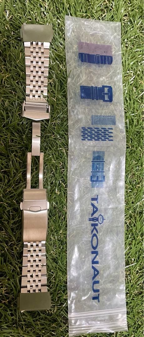 タイコノート20mmメタルバンド　アステロイド Vクラスプ for TUDOR