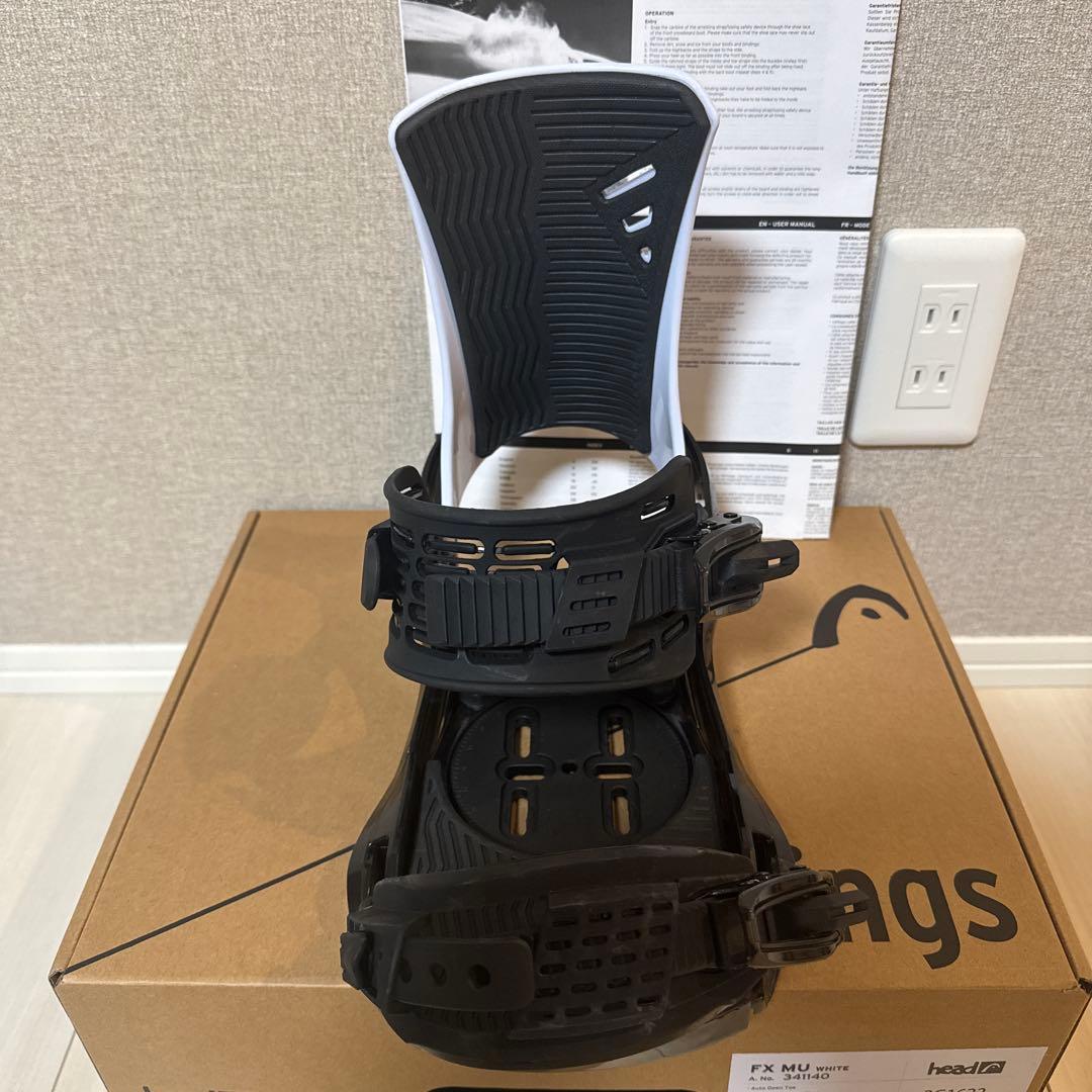 head FX MU ビンディング Mサイズ ブラック/ホワイト