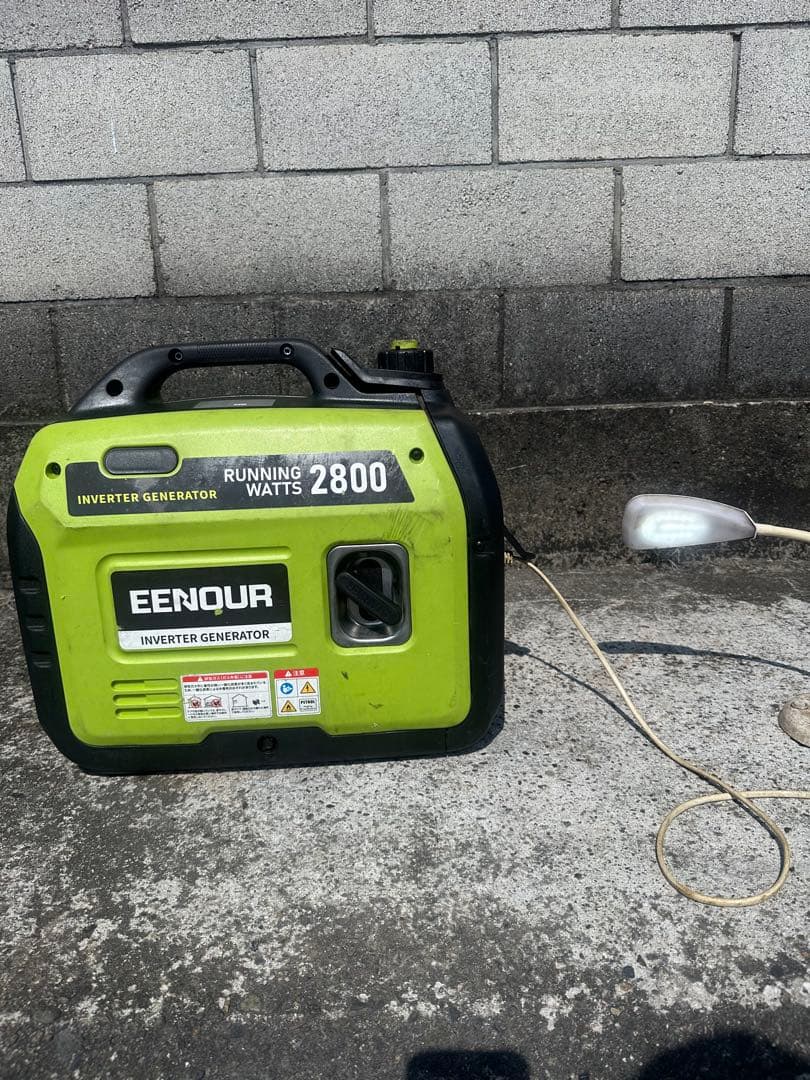 EENOUR インバーター発電機 DK2800is 稼働時間50時間