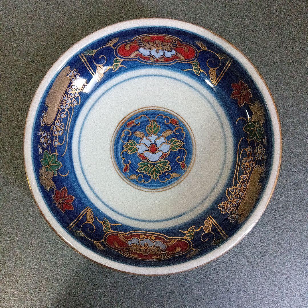 有田焼　古陶窯　金彩鉢6枚揃（大鉢1枚小鉢5枚）未使用品