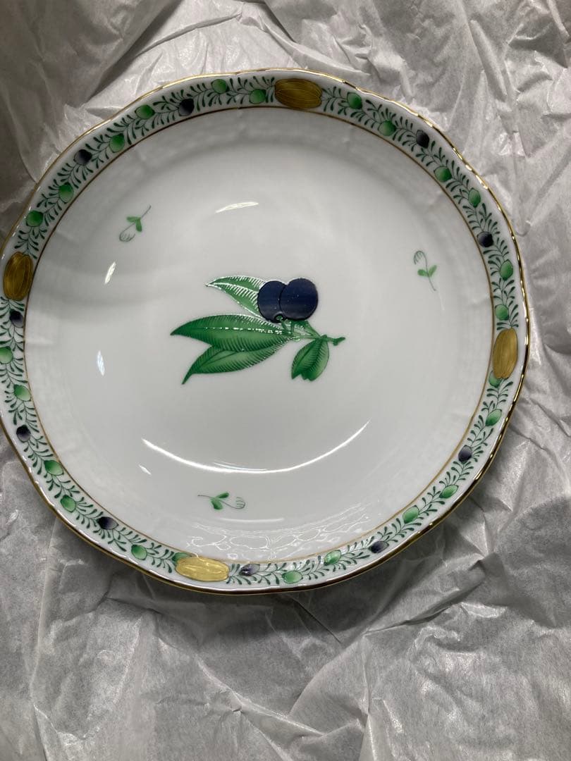 ハンガリー製 チューリップ柄 皿　ヘレンド　５枚セット