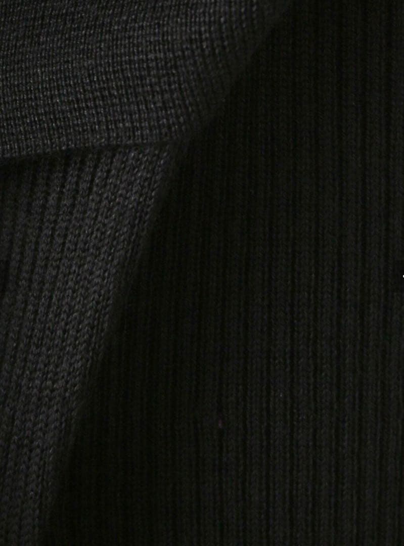 【3way】Spick＆Span黒レイヤードニットスカートパンツ【タグ付き】