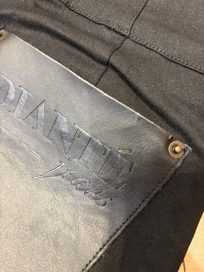 diante ハイウエスト　スキニー　デニム　ブラック