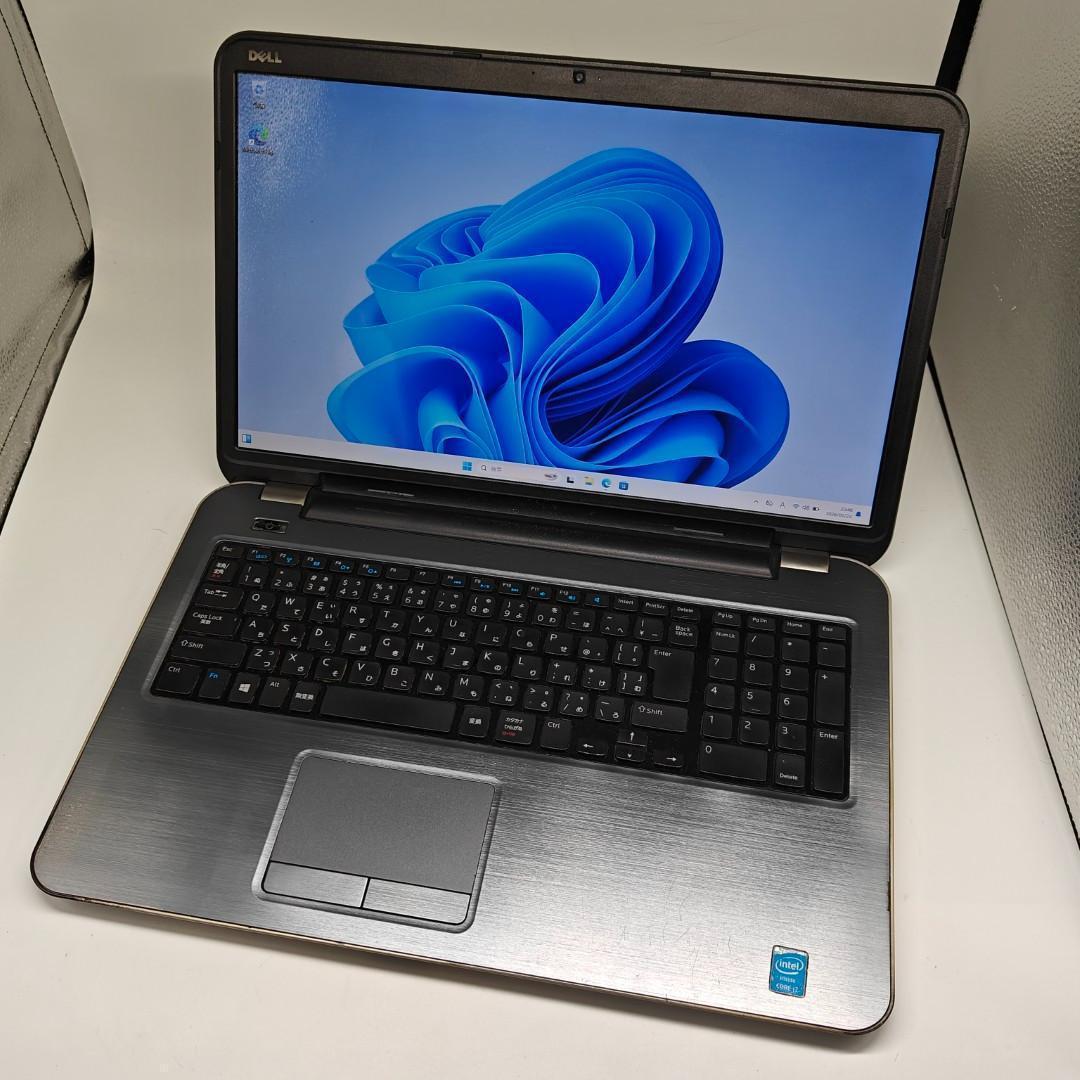 【DELL】高性能i7 SSD512GB 16GB 新品バッテリー ノートPC