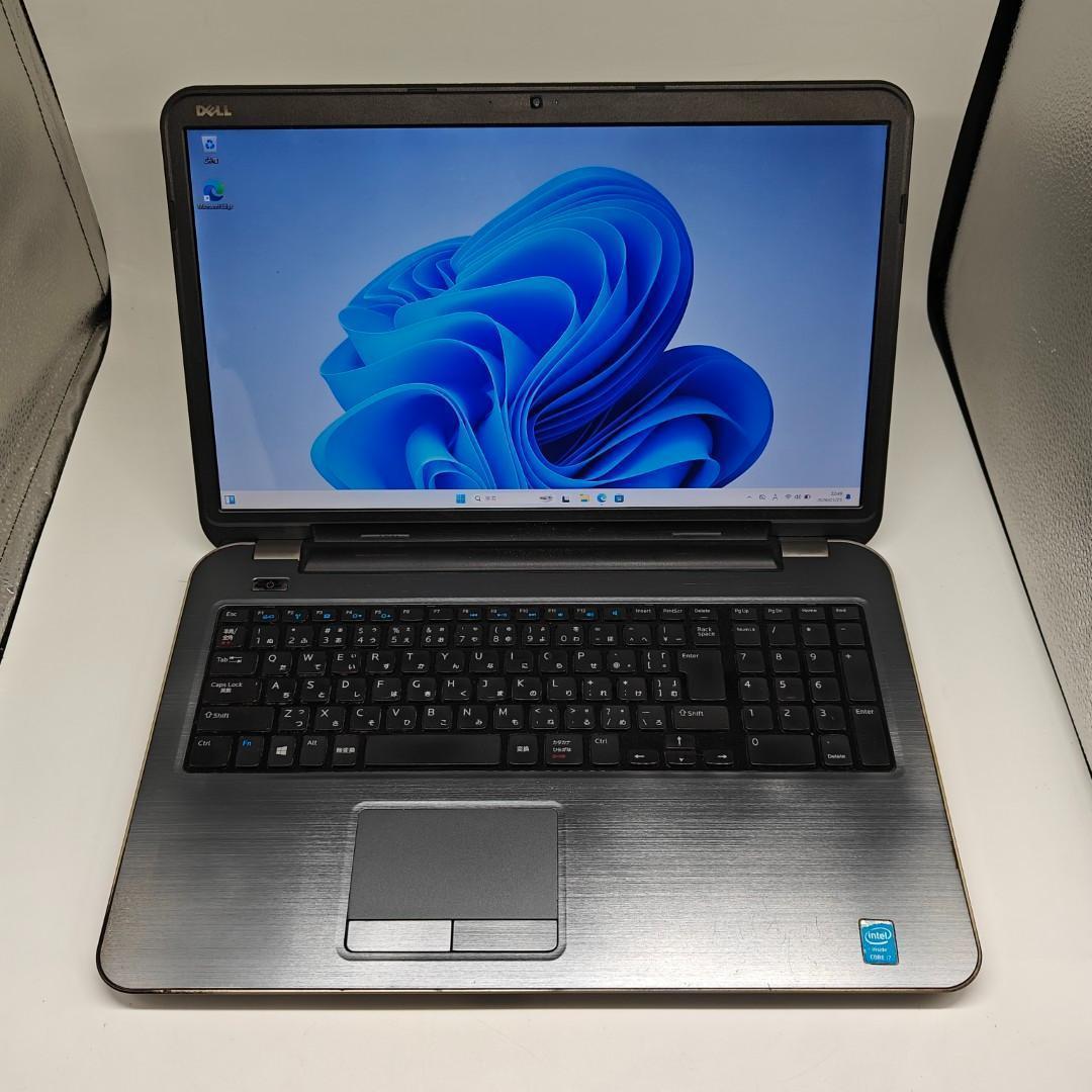 【DELL】高性能i7 SSD512GB 16GB 新品バッテリー ノートPC