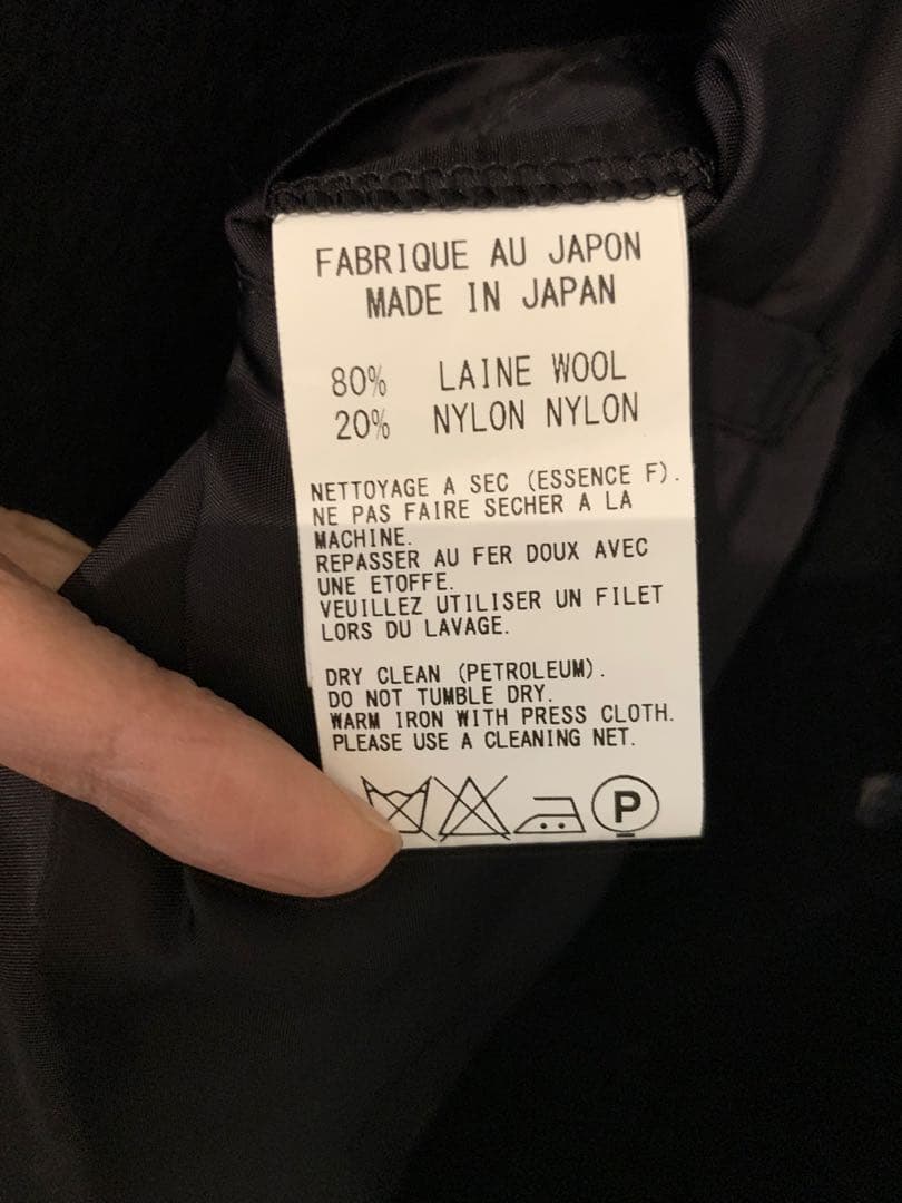 y's ワイズ ウール コート レディース