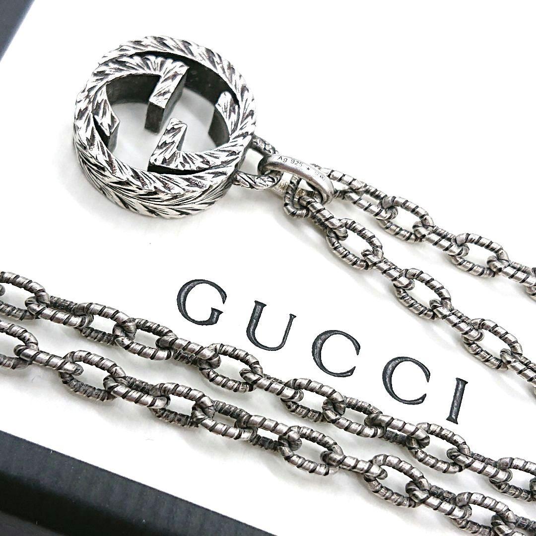 【正規品】未使用に近い‼️GUCCI ネックレス【付属品 完備】