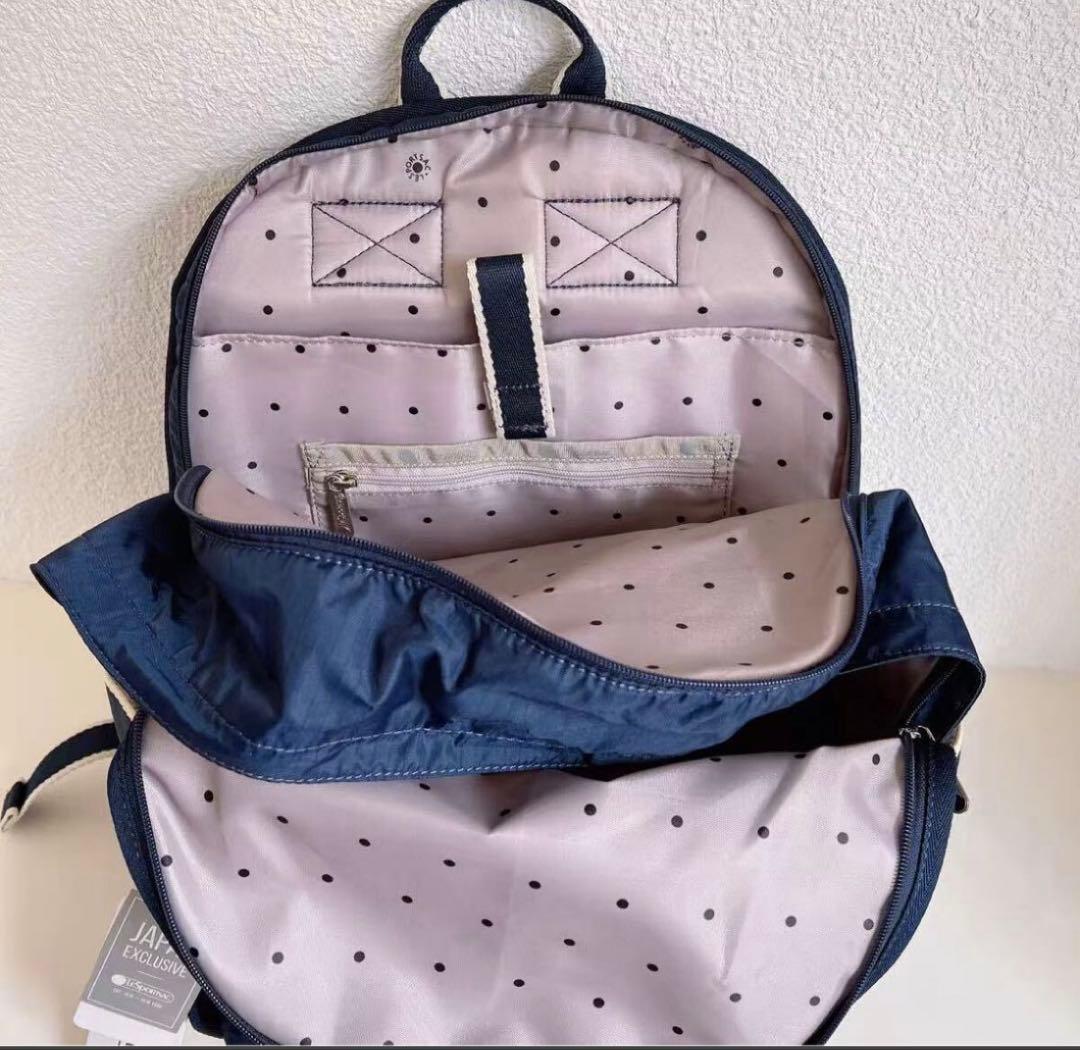 【新品】レスポートサック リュック 3747 ネイビー　バック パック