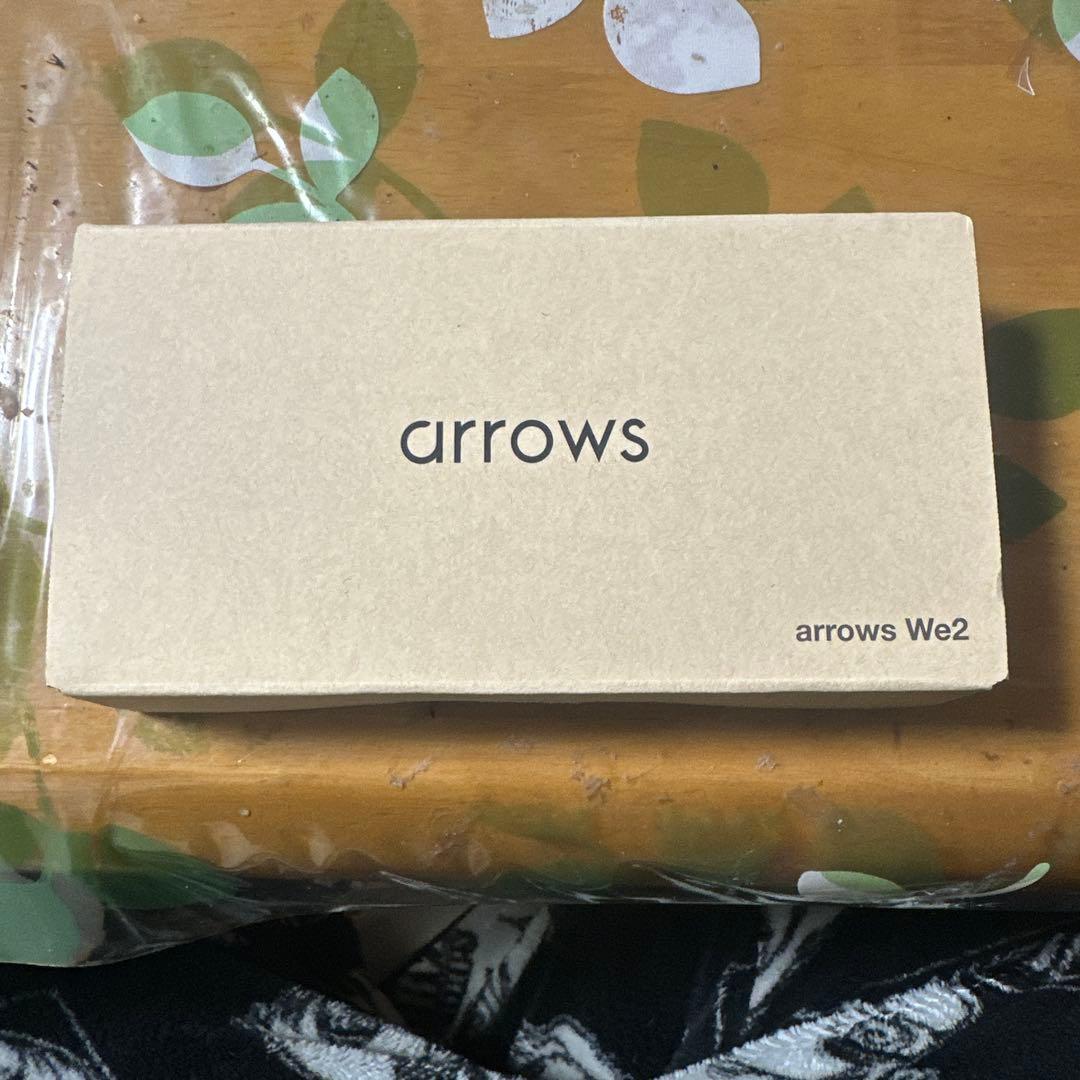 新品同様　SIMフリー　現行モデル　arrows We2 M07