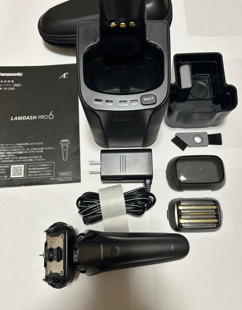 Panasonic 電気シェーバー LAMDASH PRO6 品番EX-LS9Q