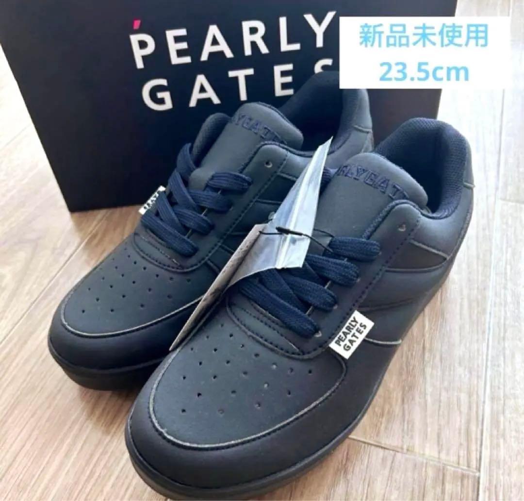 新品 PEARLY GATES パーリーゲイツ ゴルフシューズ　スパイク23.5
