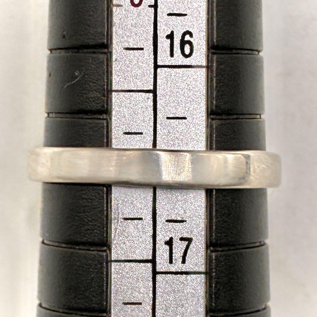 オールドティファニー　12号　フック＆アイ　ラブノット　リング　925×750