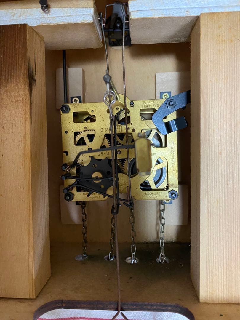 鳩時計煙突掃除屋さんドイツシュナイダー社