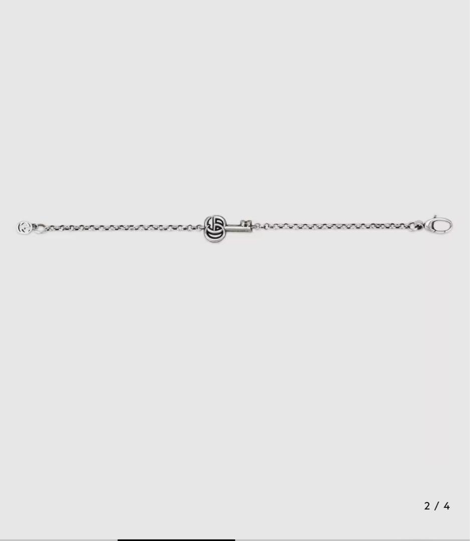 ダブルG キーチャーム ブレスレット GUCCI