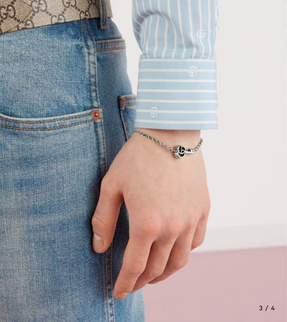 ダブルG キーチャーム ブレスレット GUCCI
