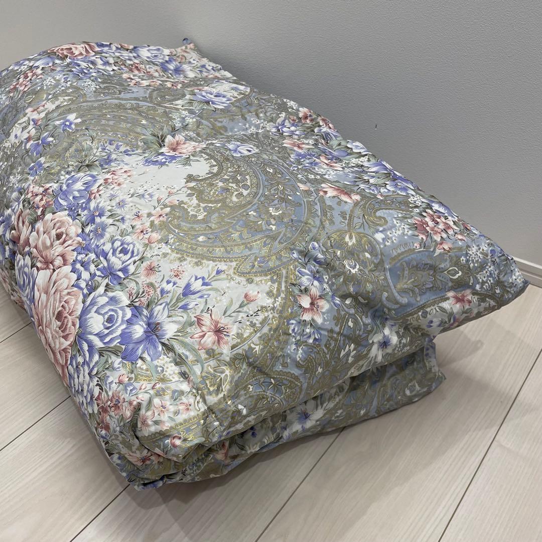 羽毛布団　シングル　ダウン90 フェザー10 綿100% 掛布団　掛け布団