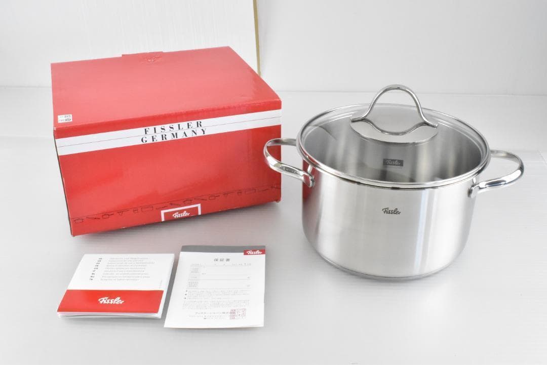 B276【新品】フィスラー 20㎝ パリシリーズ シチューポット 両手鍋