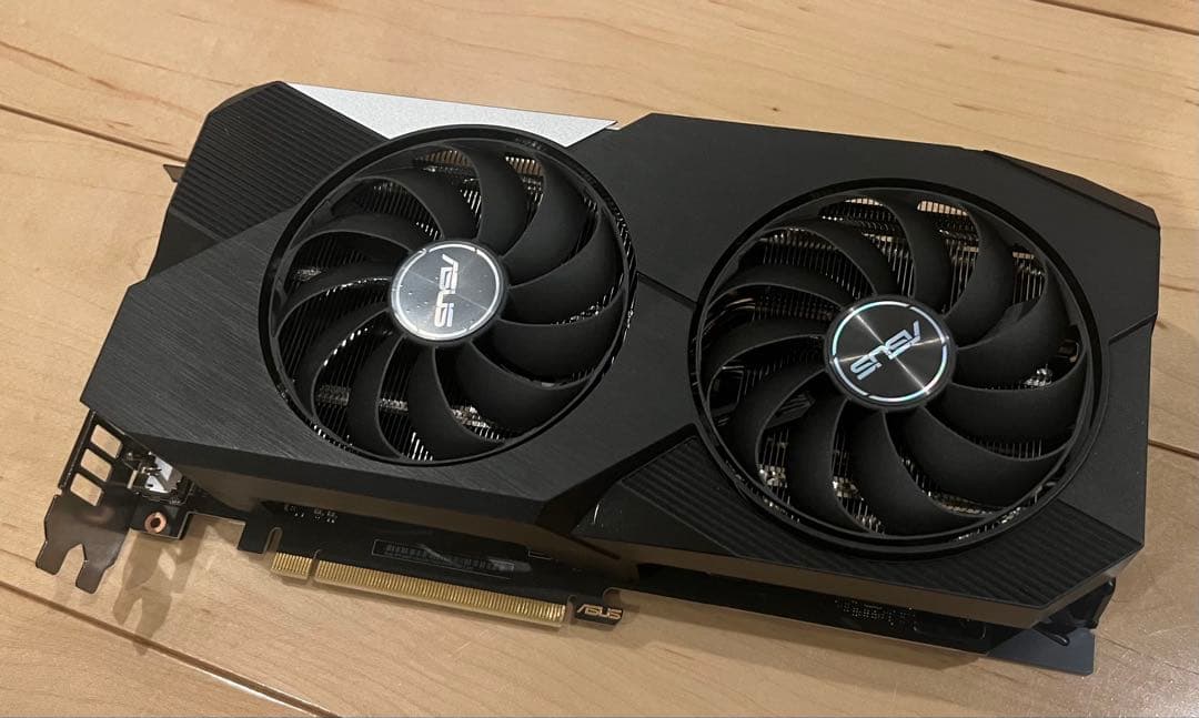 中古 ASUS GEFORCE RTX 3060Ti 8G デュアルファン