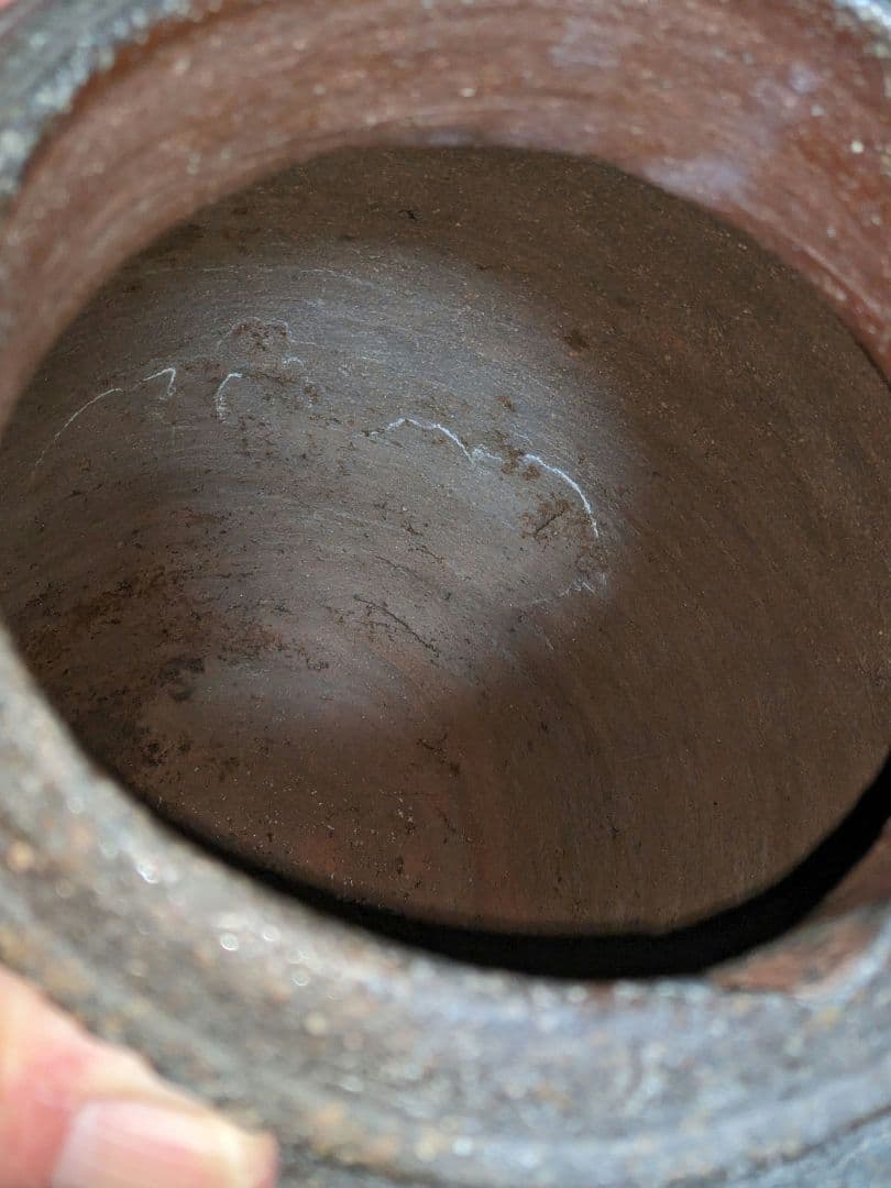 ♦古丹波 焼締め壺 穴窯時代 室町時代〜桃山時代 花器 古美術品 骨董品