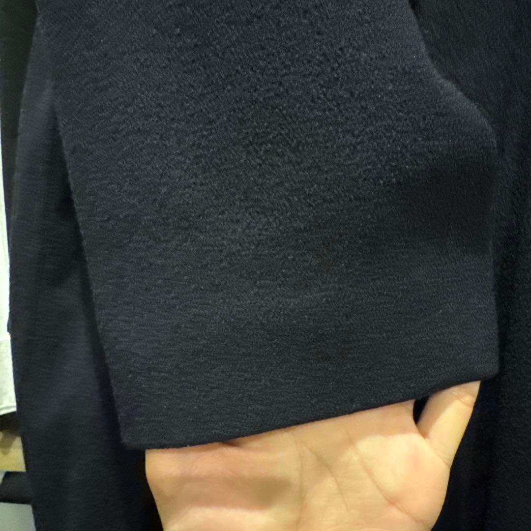 AC012 カシミヤ100%Burberry バーバリー ホースロゴコート XL