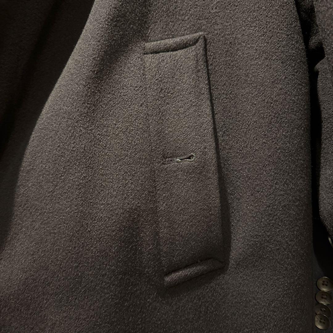 AC012 カシミヤ100%Burberry バーバリー ホースロゴコート XL