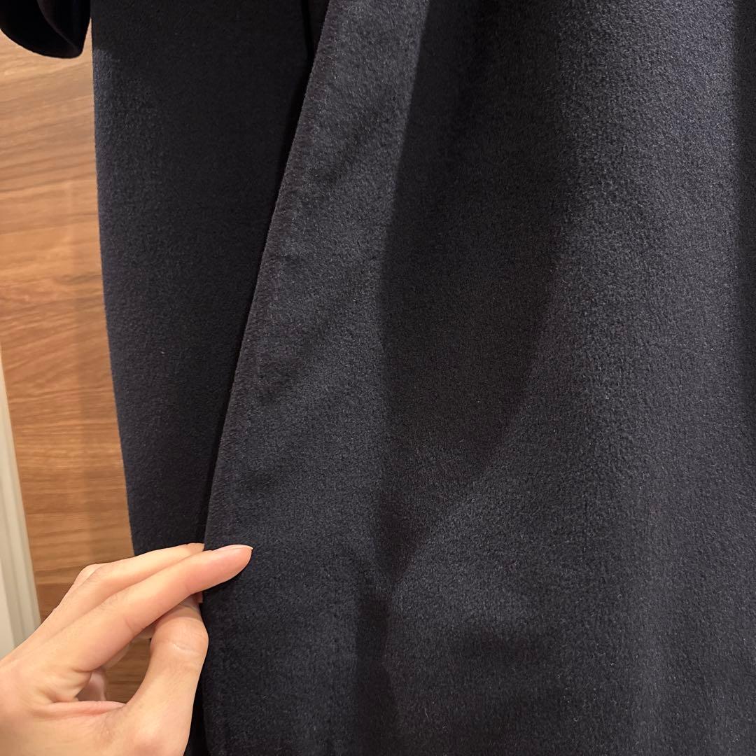 AC012 カシミヤ100%Burberry バーバリー ホースロゴコート XL