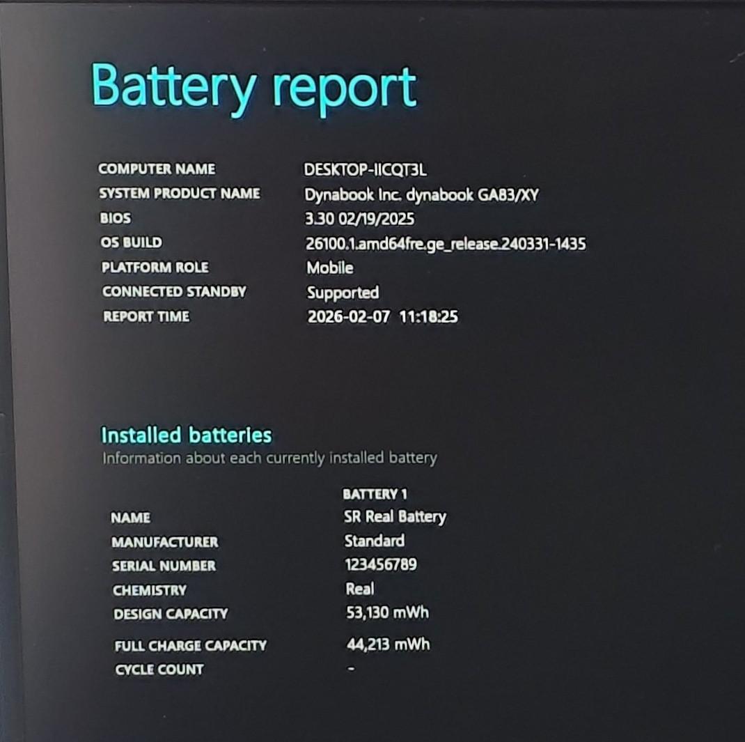 超美品☆dynabook GA83/XY 16/512GB AMD Ryzen5