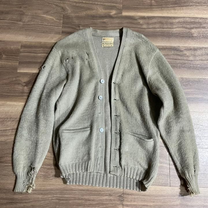 60S ヴィンテージ モヘア カーディガン/カートコバーン NIRVANA