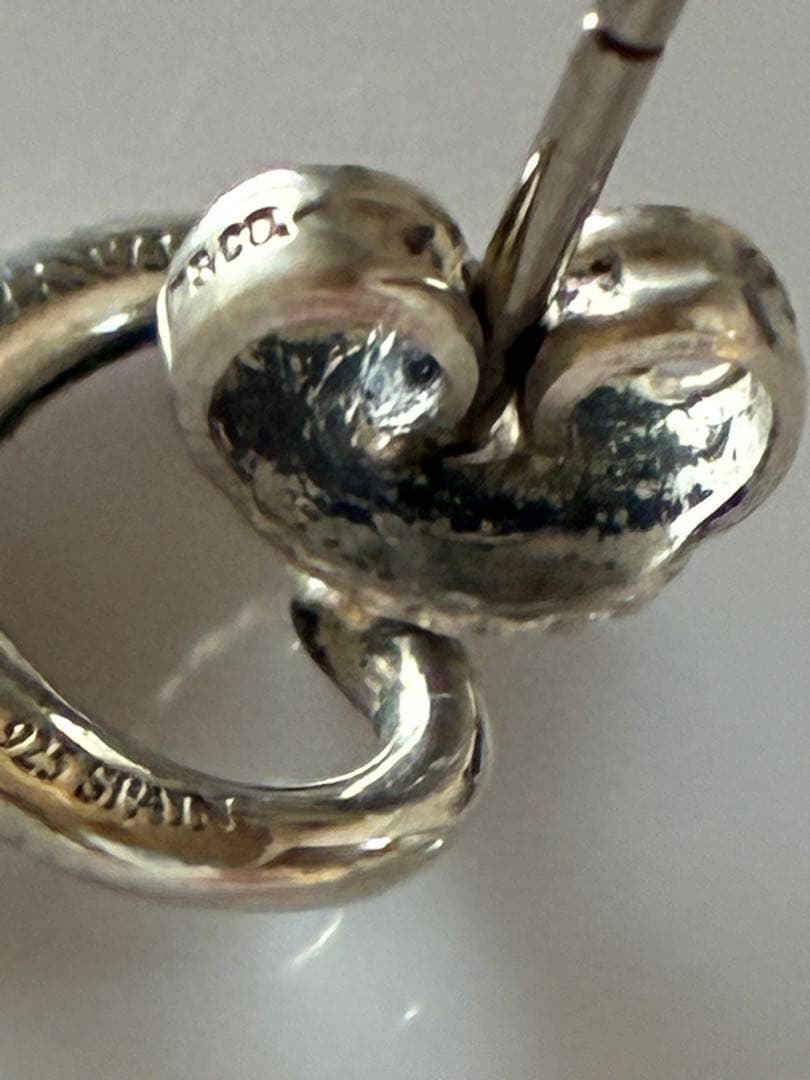 ティファニー　オープンハートピアス　925シルバー