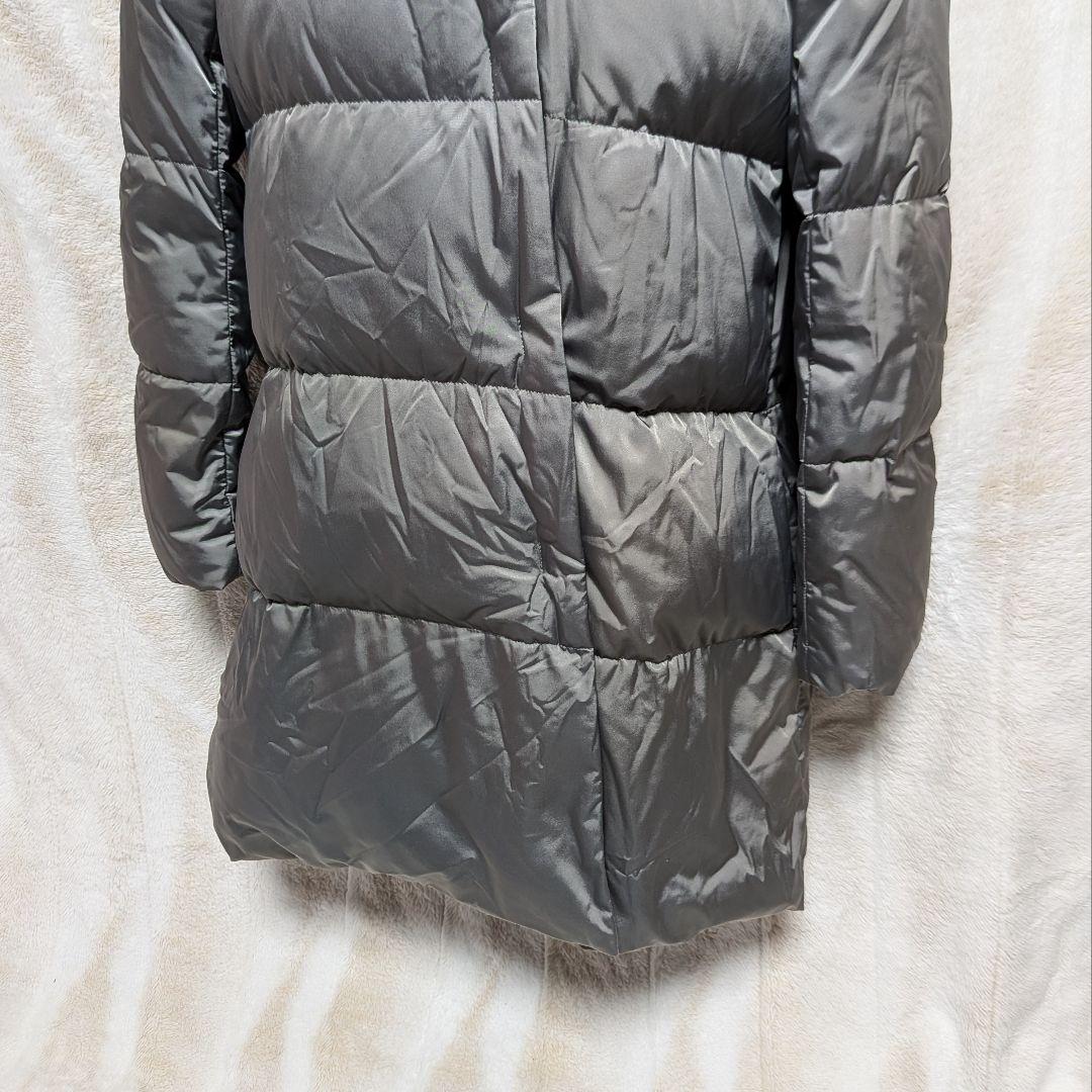 Theory luxe ダークグレー ロングダウンジャケットコート　38（M）